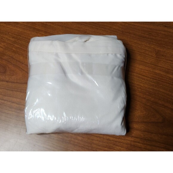 HXLGMD Beige Foldable Nylon Tote Bag For Women With Zippered Pockets 16 X 16 - Picture 11 of 11